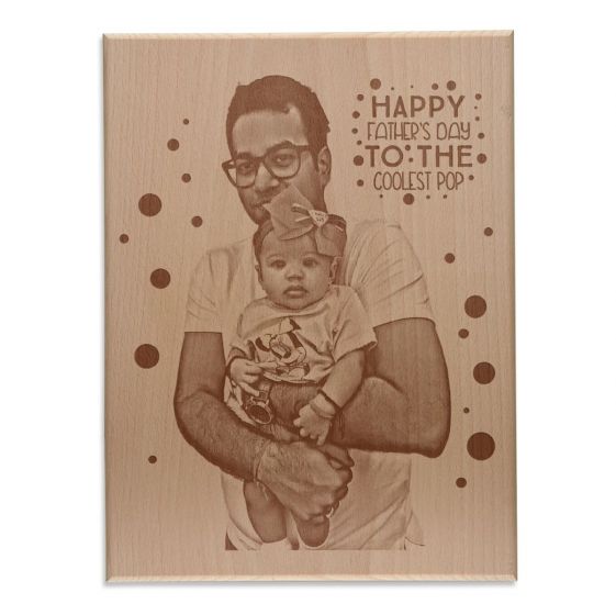 Wooden plaques for father's day, Bengaluru