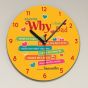 Personalized clock for Dad in Mumbai