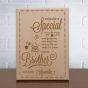 Plaque, frame for brother, Delhi, Noida, Gurgaon