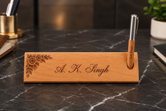 Engraved Pen box - Retirement  Gift