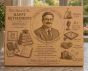 Retirement plaque for maths teacher