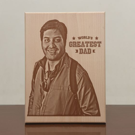 Plaques for father, wooden frames, pune, chandigarh