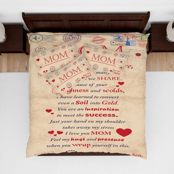 Quilt for mom envelope style