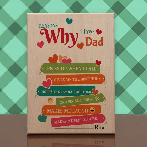 customized plaque for dad , Pune