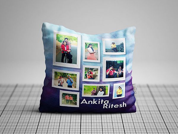 Photo collage cushions in Mysore
