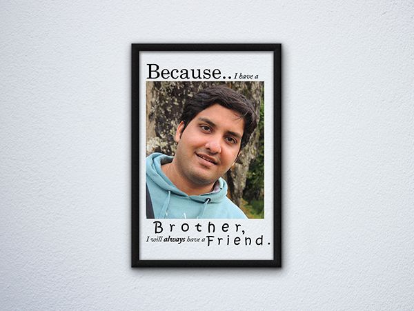 Canvas for brother. Print in Mumbai, Pune, Nagpur