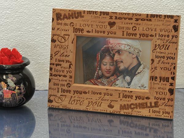 LOVE HUGS & KISSES FRAME 