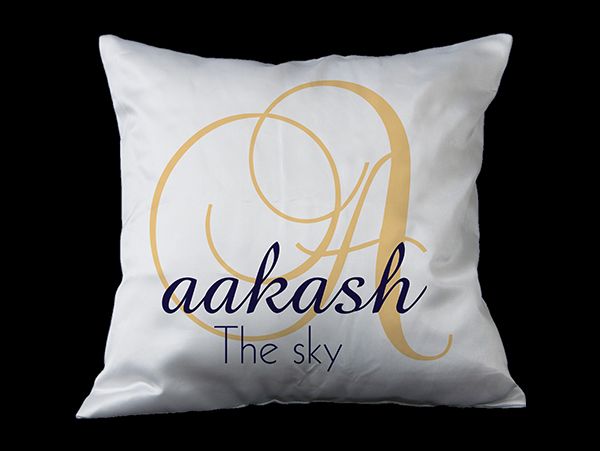Personalized name cushions for kids in mumbai, India