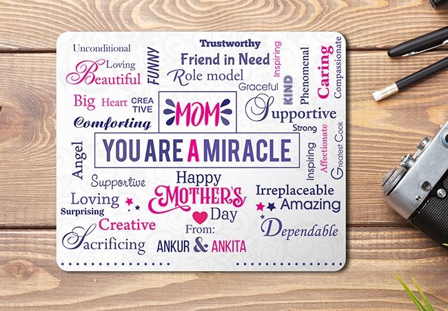 Personalized Mouse pad for mom in Mumbai