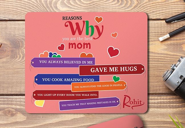 Customized Mouse Pad For Mom, Hyderabad