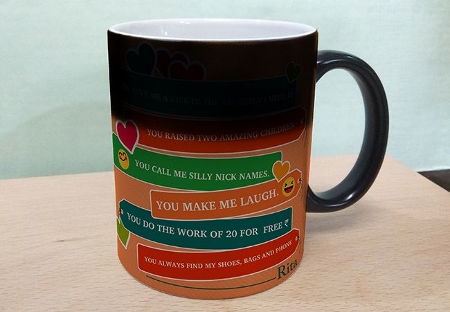 Black Magic Mug for Mom. Gurgaon
