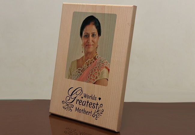 Print on wood for mummy, Bengaluru