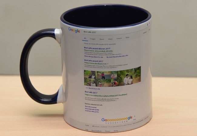 google theme mugs for wife