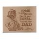 Engraved wooden plaques for father, Dad, Chennai