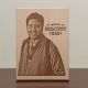 Plaques for father, wooden frames, pune, chandigarh