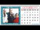 Ourshop.in design studio will create a great looking personalized photo calendar with a collage of pictures on the cover page with desired theme. The personalized photo calendar is in size of 8.5”x 6” inches and is available in vertica